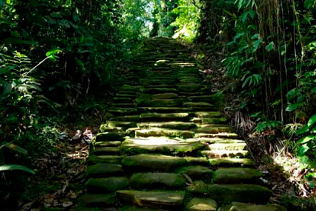 escalones ciudad perdida